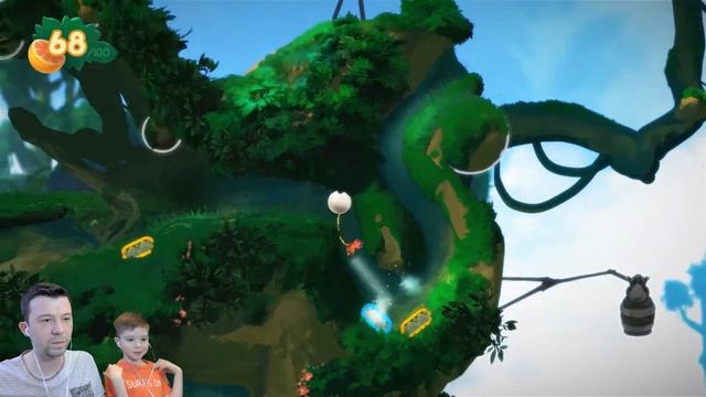 #1 Yoku`s Island Express | Прохождение на русском | ПапаСын смотреть онлайн