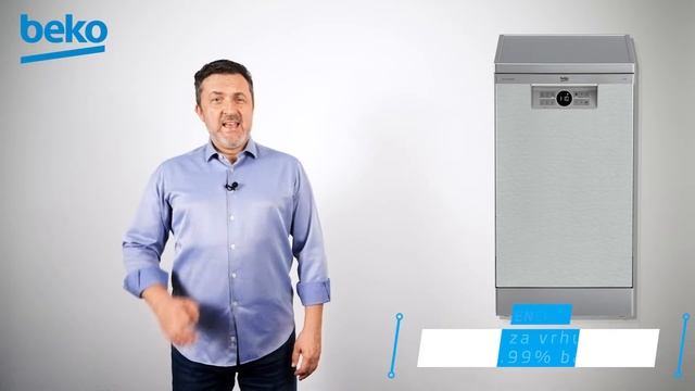 Beko BDFS 26020 XQ Mašina za pranje sudova смотреть онлайн