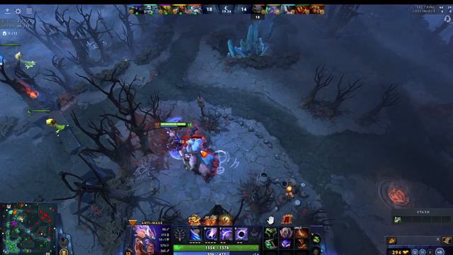 Forever Crusadog Dota 2 Game #11 - AM - Mage Slayer build epic comeback смотреть онлайн