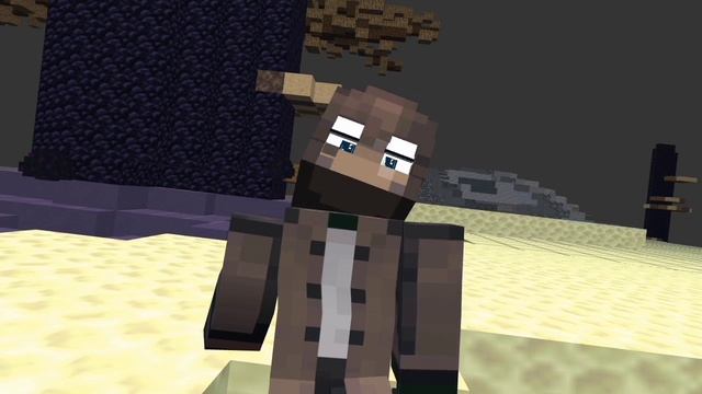 первая анимация майнкрафт бедрок Prisma 3d