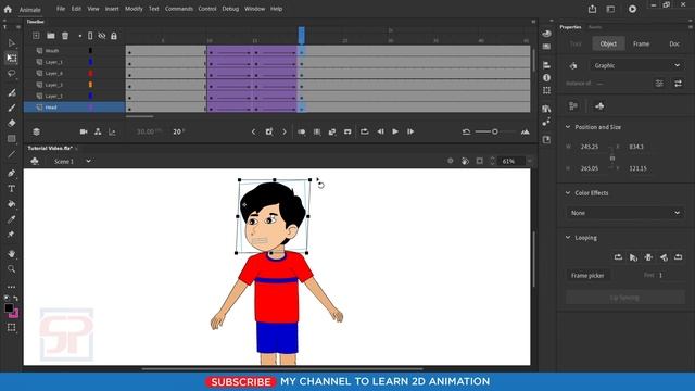 Adobe Animate CC 2021: Body Movement with Talking | Character Animation | Flash Tutorial in hindi смотреть онлайн