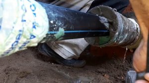 Установка гидропломбы