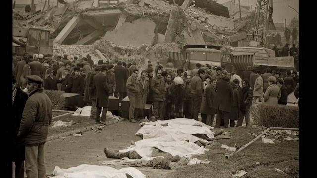 Землетрясение в Армении 1988 год. СПИТАК. / Earthquake In Armenia In 1988. SPITAK