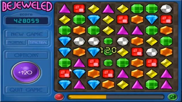 Bejeweled Deluxe (Steam): When you can't make it to level 22. смотреть онлайн