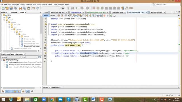 17- Java EE7- JPA -Criteria Query Canonical MataModelباللغة العربية смотреть онлайн