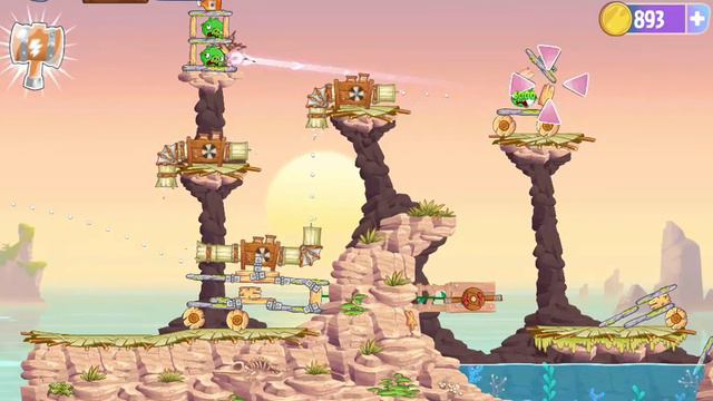 Angry Birds Stella Level 56 Episode 2 Beach Day Walkthrough смотреть онлайн