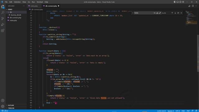 Creating CRUD Operation using PHP OOP Approach and SQLite3 Database Tutorial смотреть онлайн