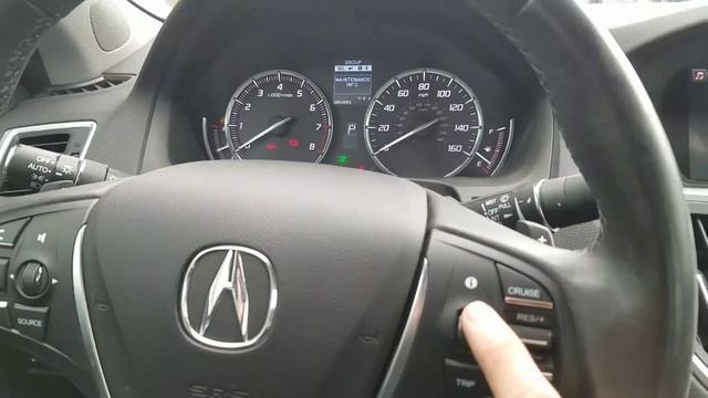 Acura TLX Oil Life Reset 2015 2016 2017 смотреть онлайн