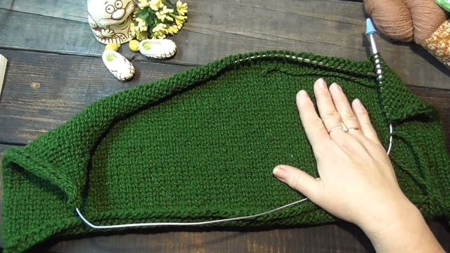 Вязально - недельный влог.День 1.Жакет из шерсти и травки. смотреть онлайн