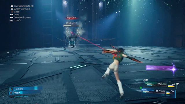 Enemy: Deathwheel (Hard Mode), B20 - Advanced Weaponry | Final Fantasy VII Remake Intergrade: смотреть онлайн