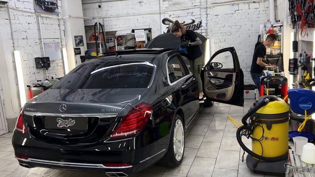 ОКЛЕЙКА ПОД СТИЛЬ MAYBACH MERCEDES И GLS MERCEDES S-CLASS смотреть онлайн