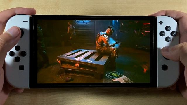 Cyberpunk 2077 Update 2.0 | Nintendo Switch Oled Gameplay | Remote Play смотреть онлайн