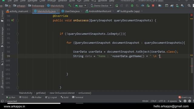 How to read data from Firebase Firestore | Android Development Free Course For Beginners in Hindi смотреть онлайн