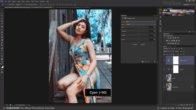 Pro Blue and Gold Color Grading Effect in Photoshop + FREE Photoshop Action смотреть онлайн