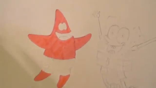 Урок рисования Спанч Боба смотреть онлайн