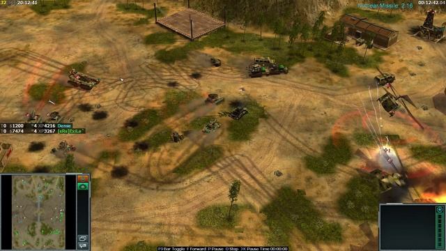 Dense vs ExiLe - Replay Cast of the Week #8 [C&C Generals Zero Hour] смотреть онлайн