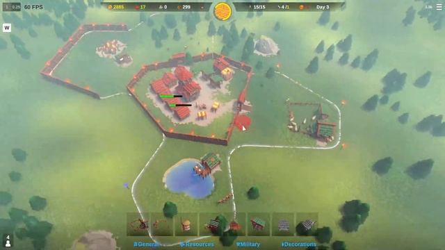 Becastled | Ep. 1 | INVASION Castle Fortress Defense Building in Medieval Lands | Becastled Gamepla смотреть онлайн