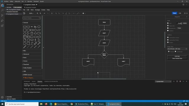 Extension de Visual Studio Code - Draw.io Integration смотреть онлайн