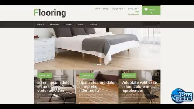 Download Flooring Responsive PrestaShop Theme by Hermes TM смотреть онлайн