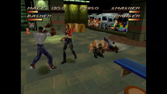 Fighting Force 1997 (PS1) 2 Player Gameplay