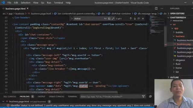 A EP13 , Chat app part 3 смотреть онлайн