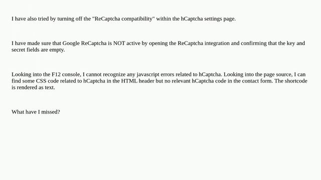 How to get hCaptcha work with contact form 7 (WordPress)? смотреть онлайн