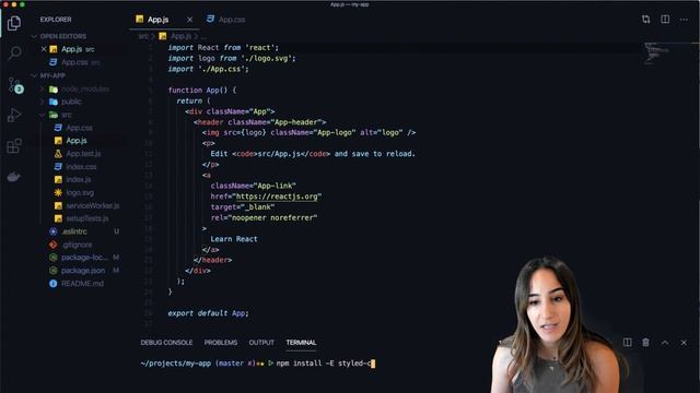 Add Styled Components to Your React App смотреть онлайн