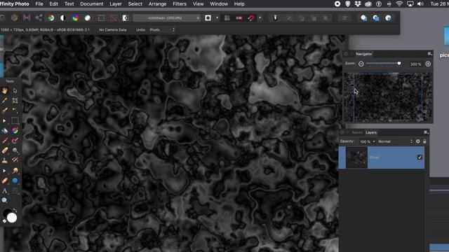 Affinity Photo : Noise textures via perlin noise / painted effects tutorial смотреть онлайн