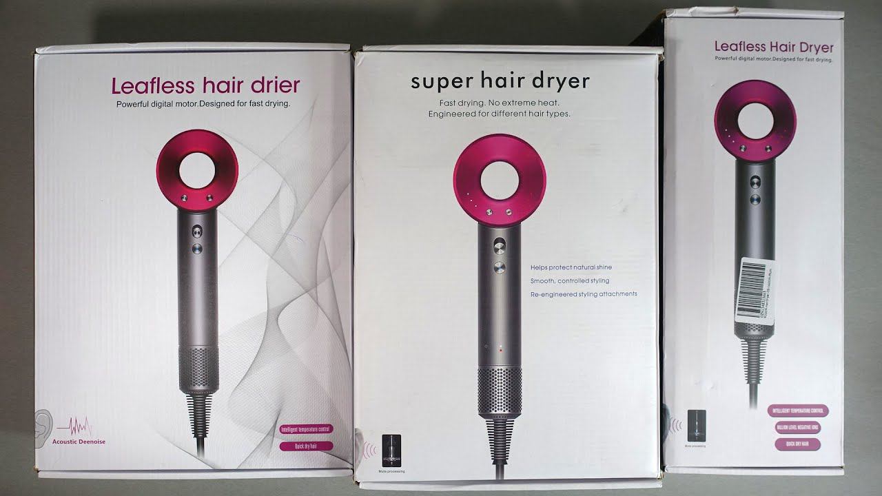 Китайские фены, похожие на Dyson смотреть онлайн