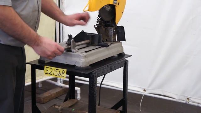 DEWALT 14" Abrasive Cut Off Saw смотреть онлайн