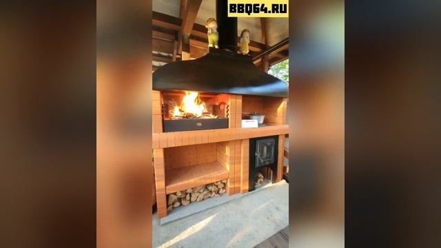 Отзыв о сборном барбекю из кирпича bbq64. Самостоятельная сборка готового комплекта. смотреть онлайн