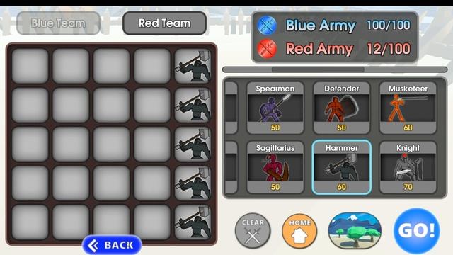 Epic Battle Simulator игра на Android /обзор 1 смотреть онлайн