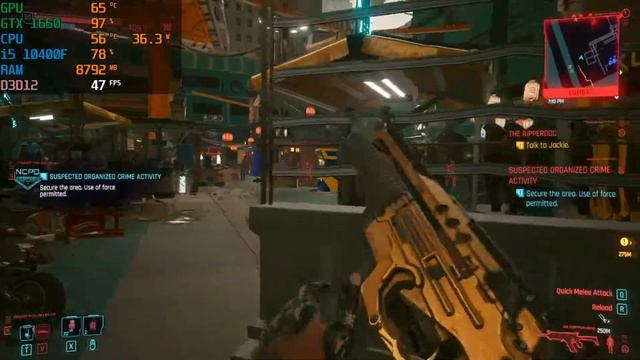 CYBERPUNK 2077 : GTX 1650 OC + Intel i5 10400F (Very Low Graphics) смотреть онлайн