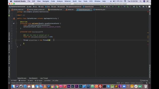 How to make Splash Screen (Paano Gumawa ng Splash Screen sa Android) Android Studio Kotlin Tutoria смотреть онлайн