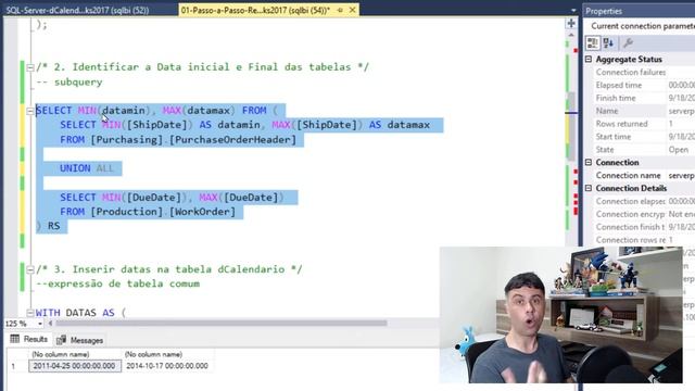 Como Criar Tabela Calendário no SQL Server смотреть онлайн