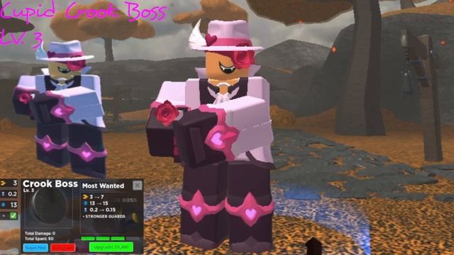 Tower Defense Simulator - Cupid Crook Boss смотреть онлайн