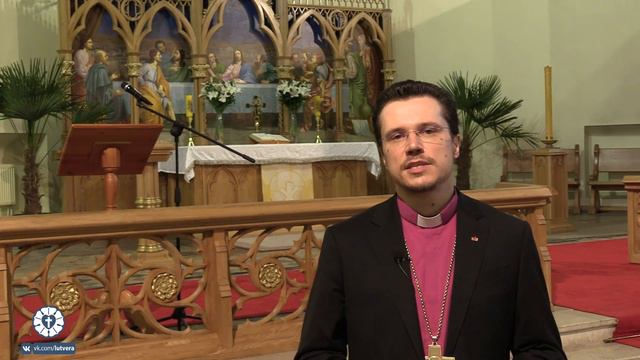 Архиепископ ЕЛЦ России Дитрих Брауэр: "Христос воскрес!" смотреть онлайн