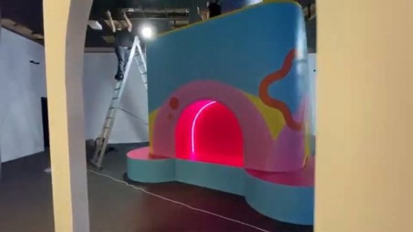 Подготовка к запуску интерактивного парка Hello Park в Майкопе