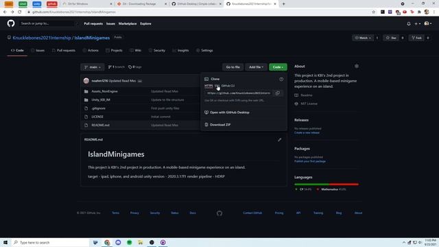 Installing Git and Github Desktop | Git for Unity смотреть онлайн