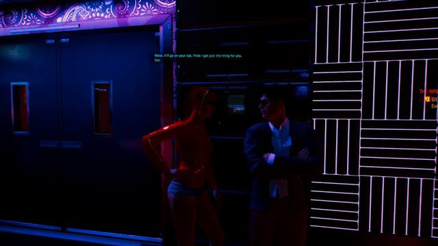 Cyberpunk 2077: Horny Girl and Hungry Guy at Lizzie's Bar смотреть онлайн