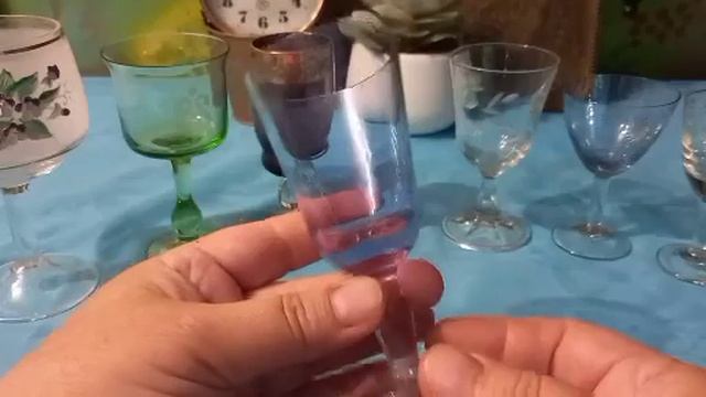 Винтажные рюмки и фужеры . смотреть онлайн