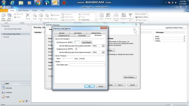 How to setup Outlook 2010 with gmail (new) смотреть онлайн