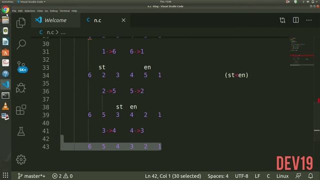 12.1 : Array Reversal | Hackerrank C Solutions смотреть онлайн