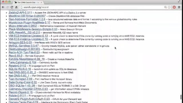 SCO cloning 2 - search.cpan.org authors and recent смотреть онлайн