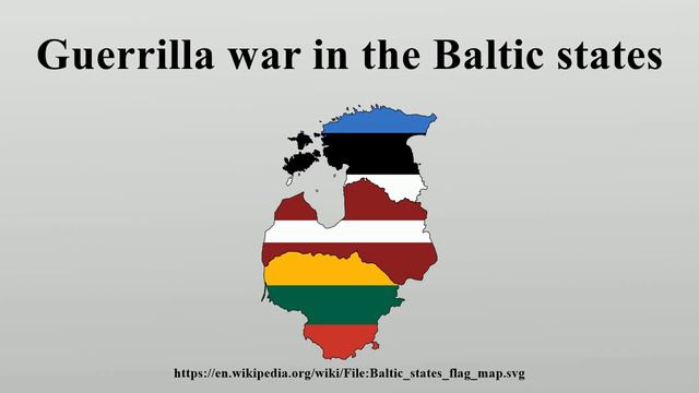Guerrilla war in the Baltic states смотреть онлайн