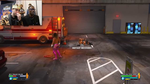 Playing an Ambulance Match in WWE 2K24! смотреть онлайн