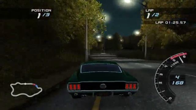 68' Ford Mustang GT (Ford Racing 3) смотреть онлайн