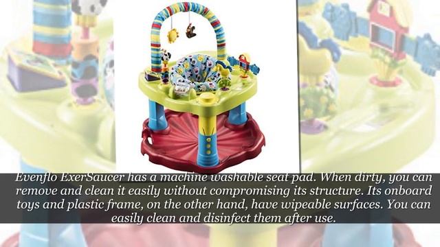 Evenflo ExerSaucer Bouncing Barnyard Saucer review 2020 смотреть онлайн