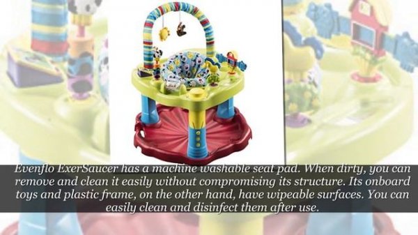 Evenflo ExerSaucer Bouncing Barnyard Saucer review 2020