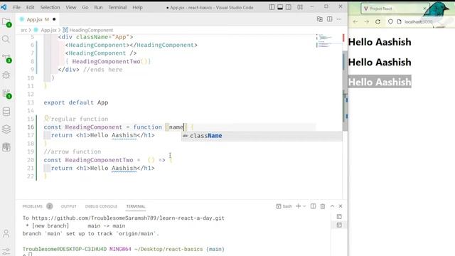 Learn React.js in Nepali | React.js Tutorial | Part 1 смотреть онлайн